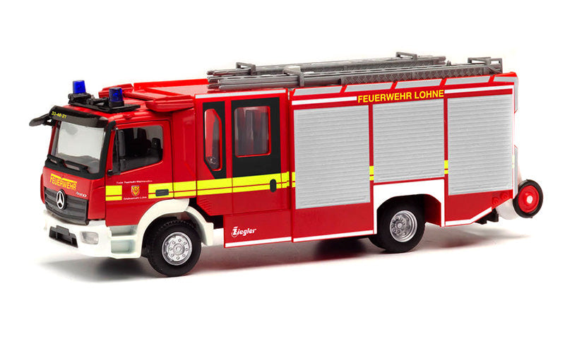 Herpa 95624 1/87 Scale Fire Brigade - Mercedes-Benz Atego Fire Truck High