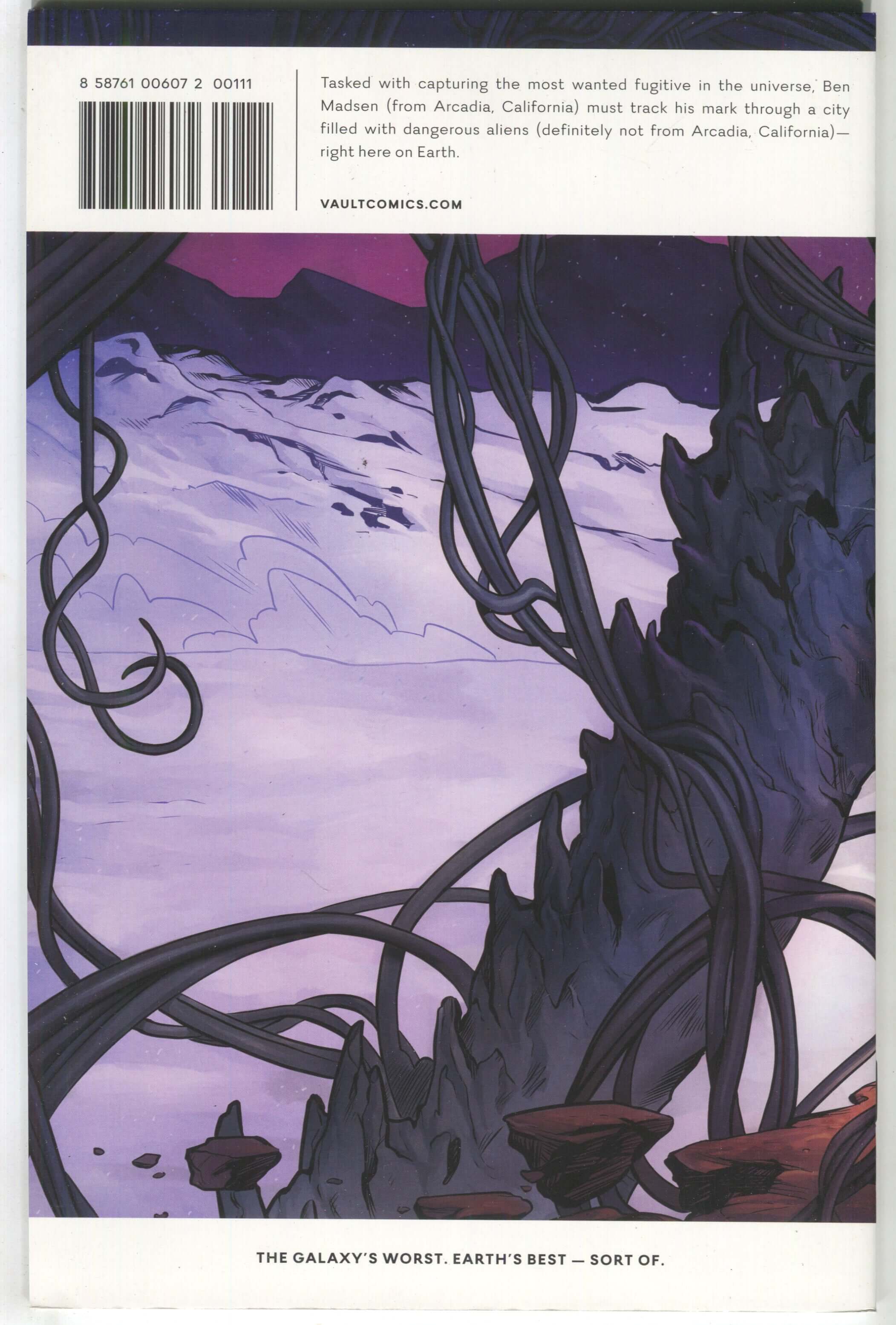 Alien Bounty Hunter 1 Vault 2017 NM Signed David Booher