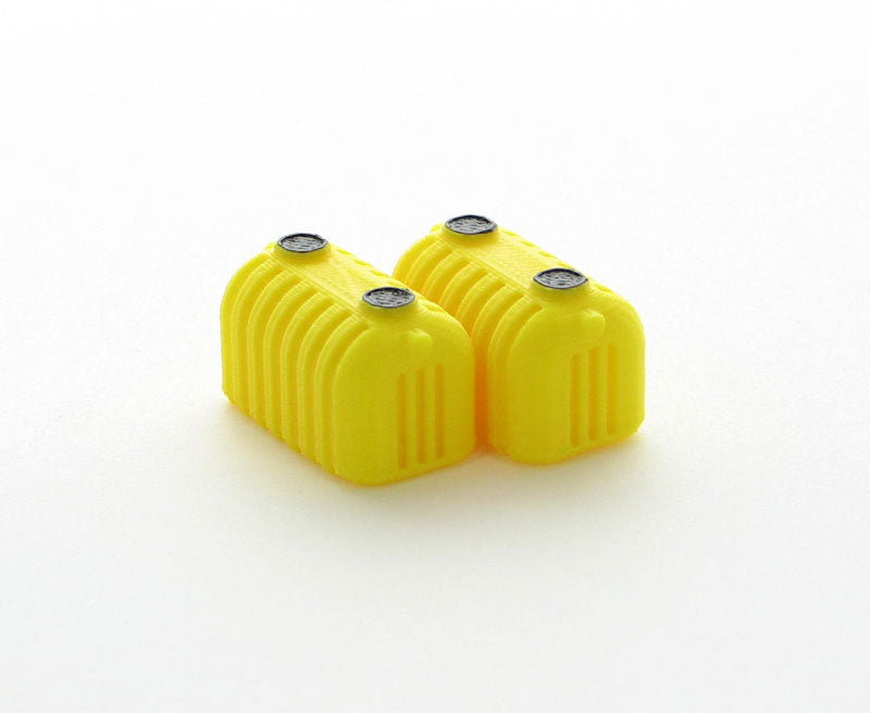 3D To Scale 87-145-Y 1/87 Scale Septic Tank - 2 Pack Yellow