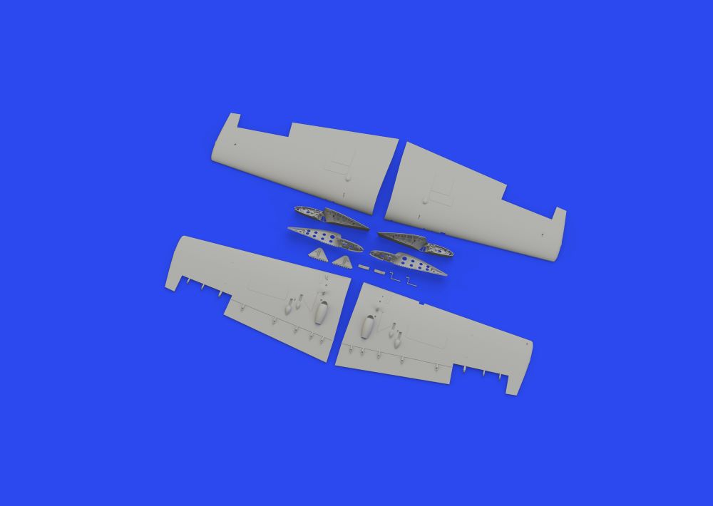 Eduard 648945 1/48 Aircraft- FM1 Folding Wings for EDU (Photo-Etch & Resin)