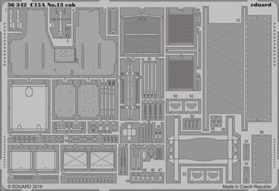 Eduard 36342 1/35 Armor- C15A No13 Cab for IBG