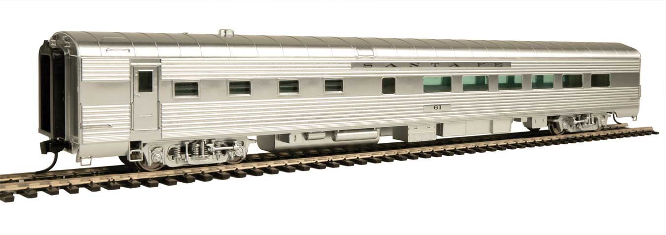 Walthers Proto 13450 HO Scale 85' Pullman Standard 36-Seat Diner Santa Fe #61