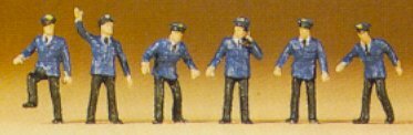 Preiser 79012 N Scale Railroad Personnel -- German, DB