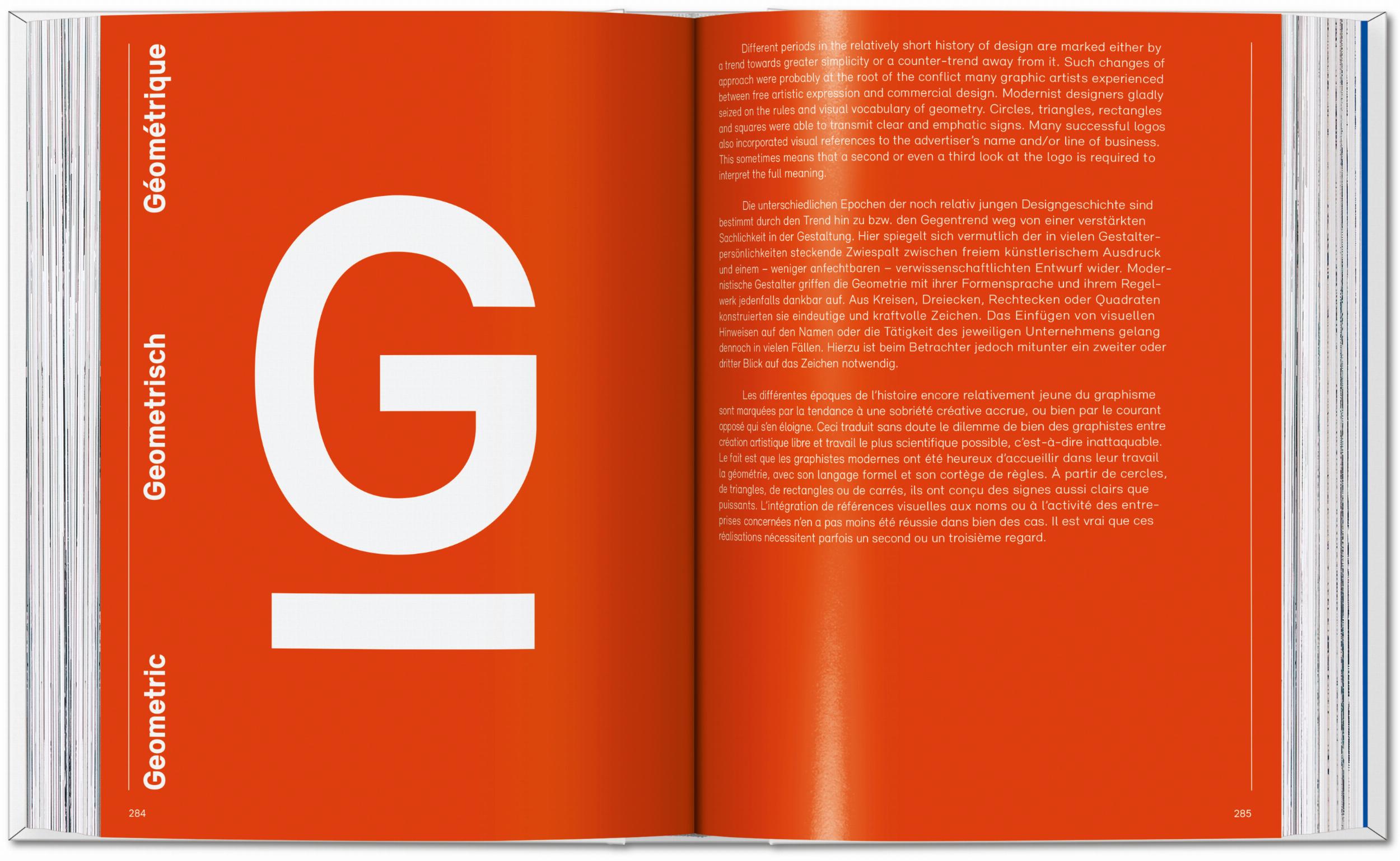 Logo Beginnings. Logo Modernism. 45th Ed. (German, French, English)