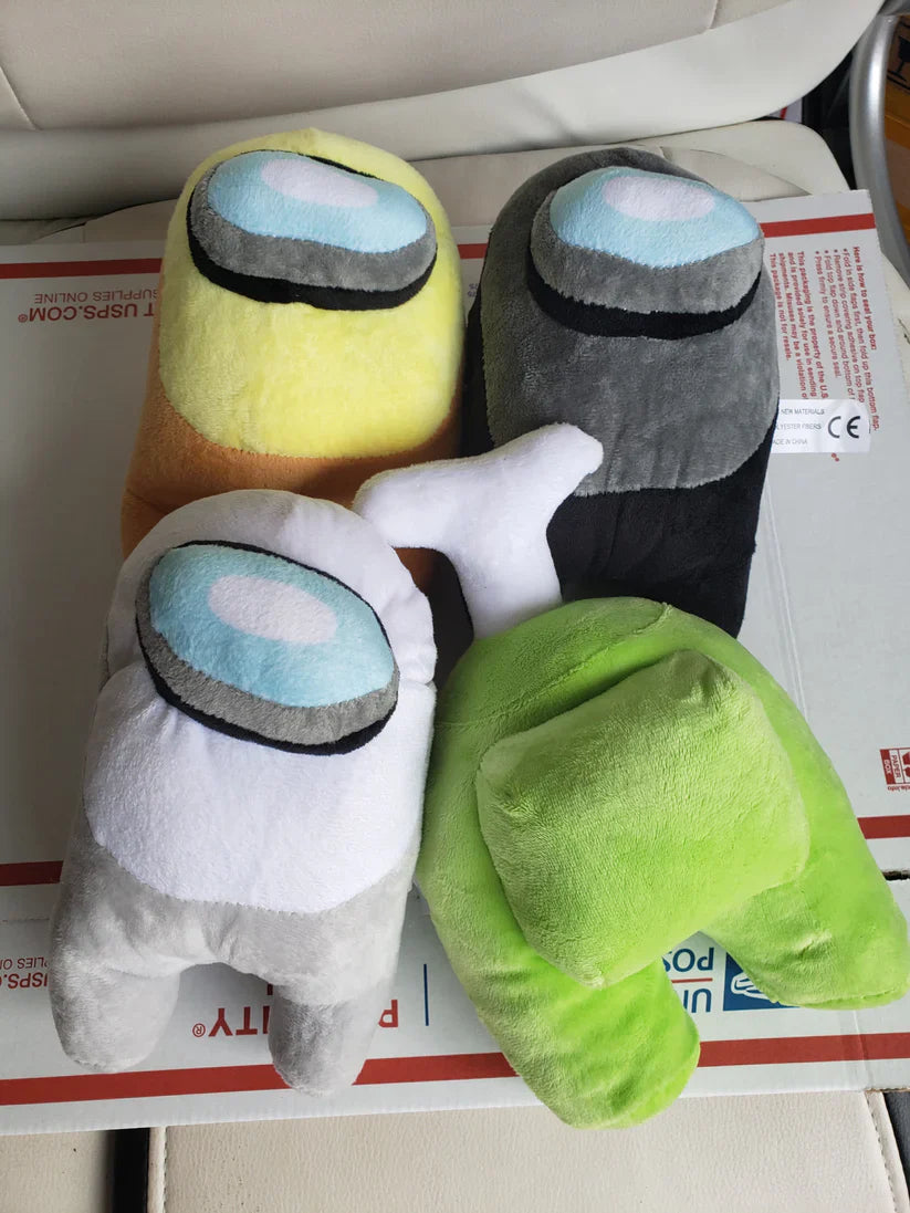 Among Us Cute Plush Stuffed Collectible toys (Purple) kawaii Video Game Characters