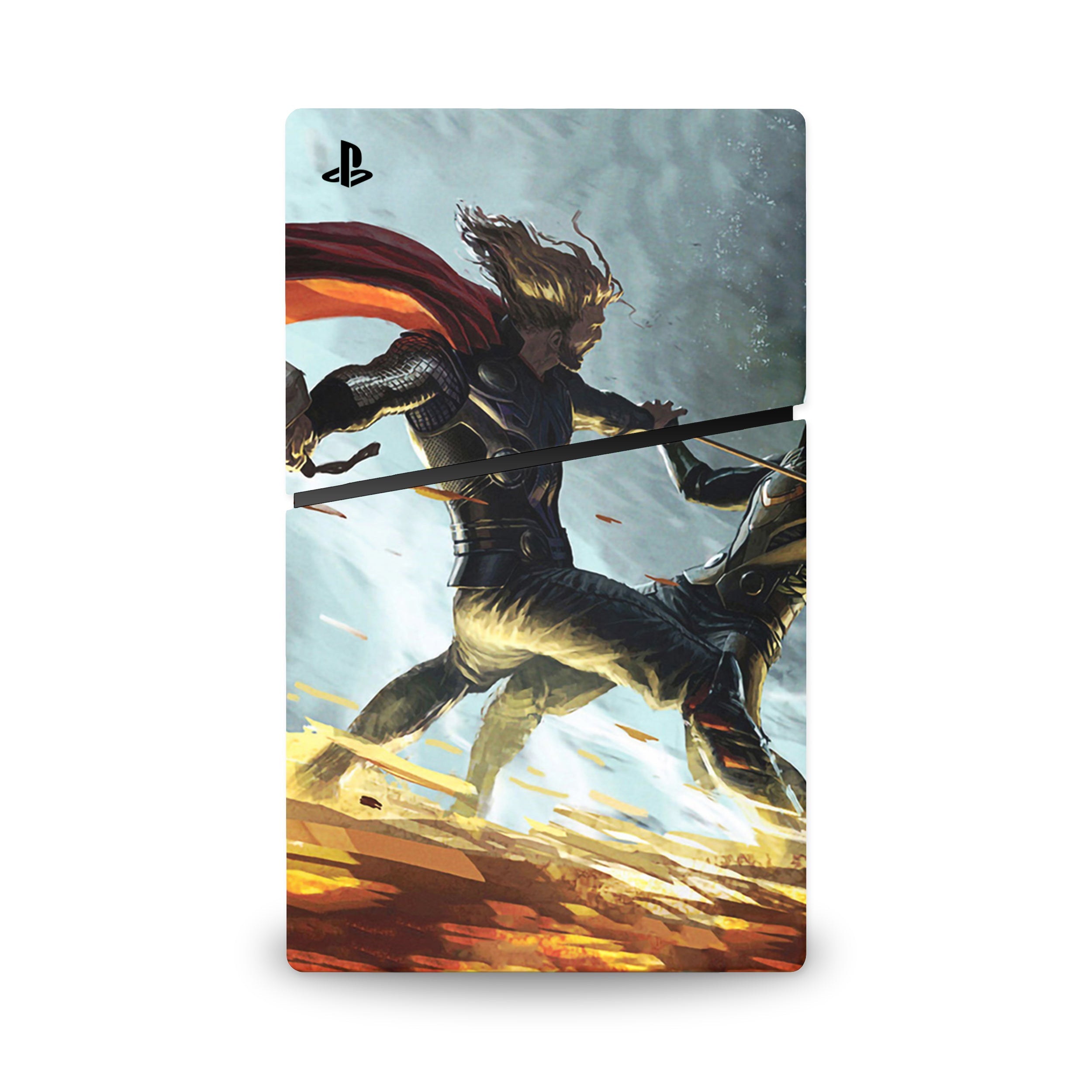 Thunder God PS5 Slim Digital Skin