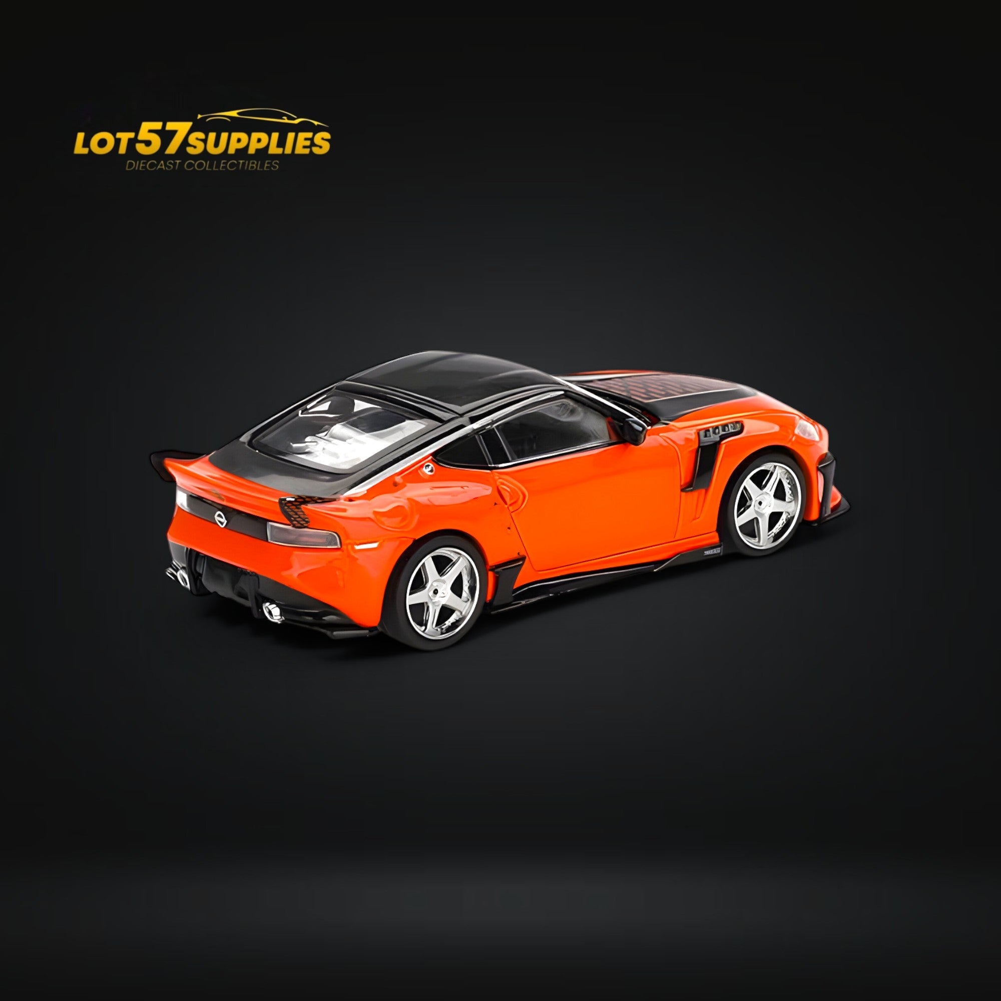 (Pre-Order) Mini-GT Nissan Z VeilSide FFZ400 Orange #989 1:64