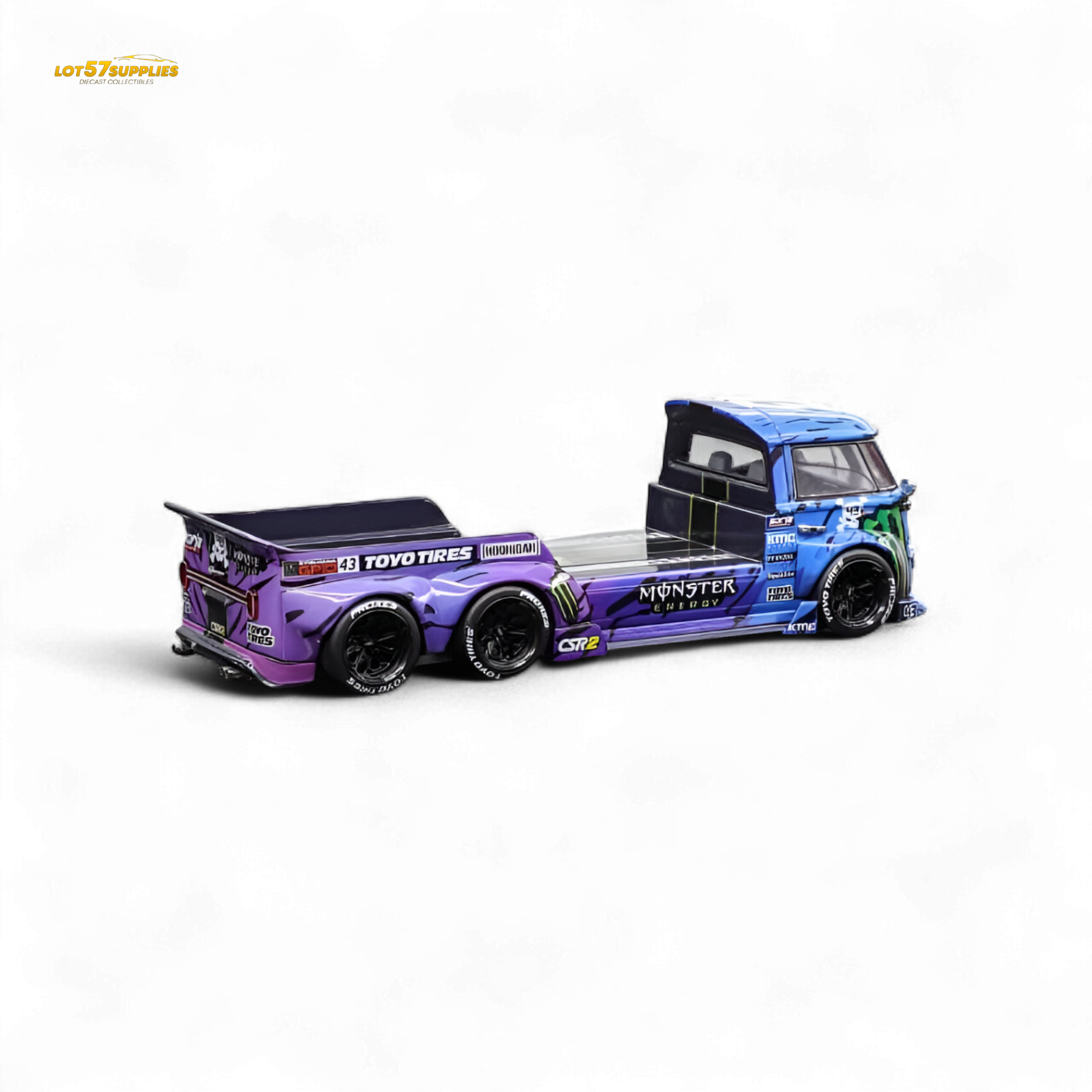 Liberty 64 VW Trailer - Monster Livery 1:64