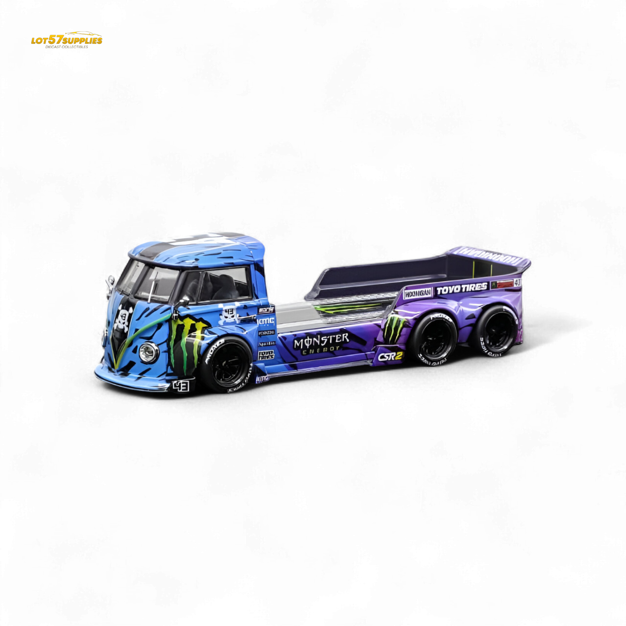 Liberty 64 VW Trailer - Monster Livery 1:64