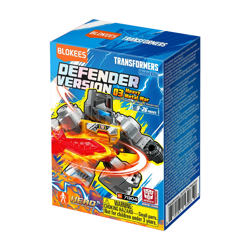 Blokees Transformers Defender Version 03 Heavy Metal War [Single Blind Box]