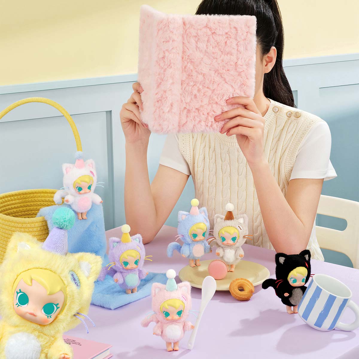 IN STOCK] POPMART BABY MOLLY Pocket Friends Series Vinyl Plush Pendan