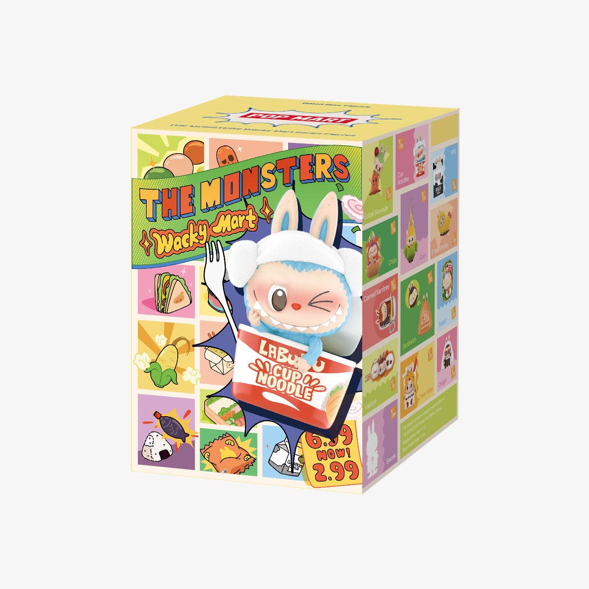 THE MONTER WACKY MART 1アソートボックス POPMart THE MONSTERS Wacky Mart Series Figures Blind Box (1 Blind Box)