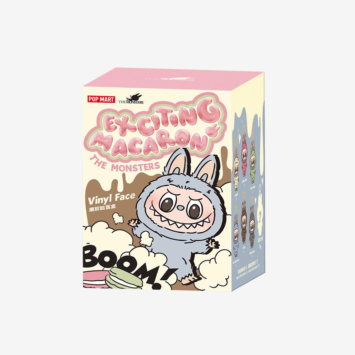 LABUBU THE MONSTERS EXCITING MACARON 2個 Labubu THE MONSTERS - Exciting Macaron Vinyl Face Blind Box