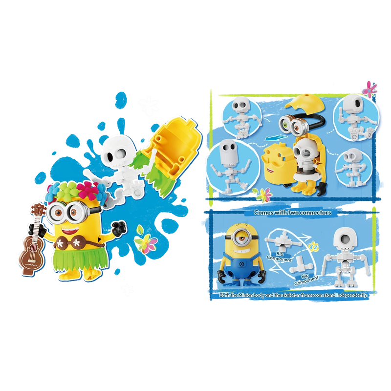 Blokees Minions Mokoo Series - 02 Summer Bello [Single Blind Box]