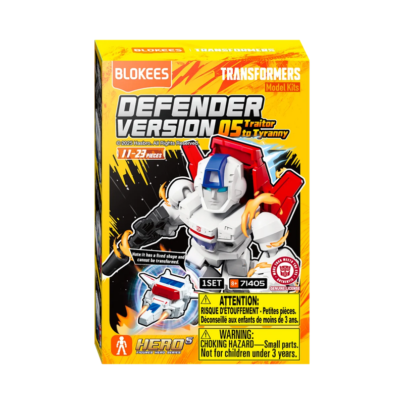 Blokees Transformers Defender Version 05 Traitor to Tyranny [Single Blind Box]