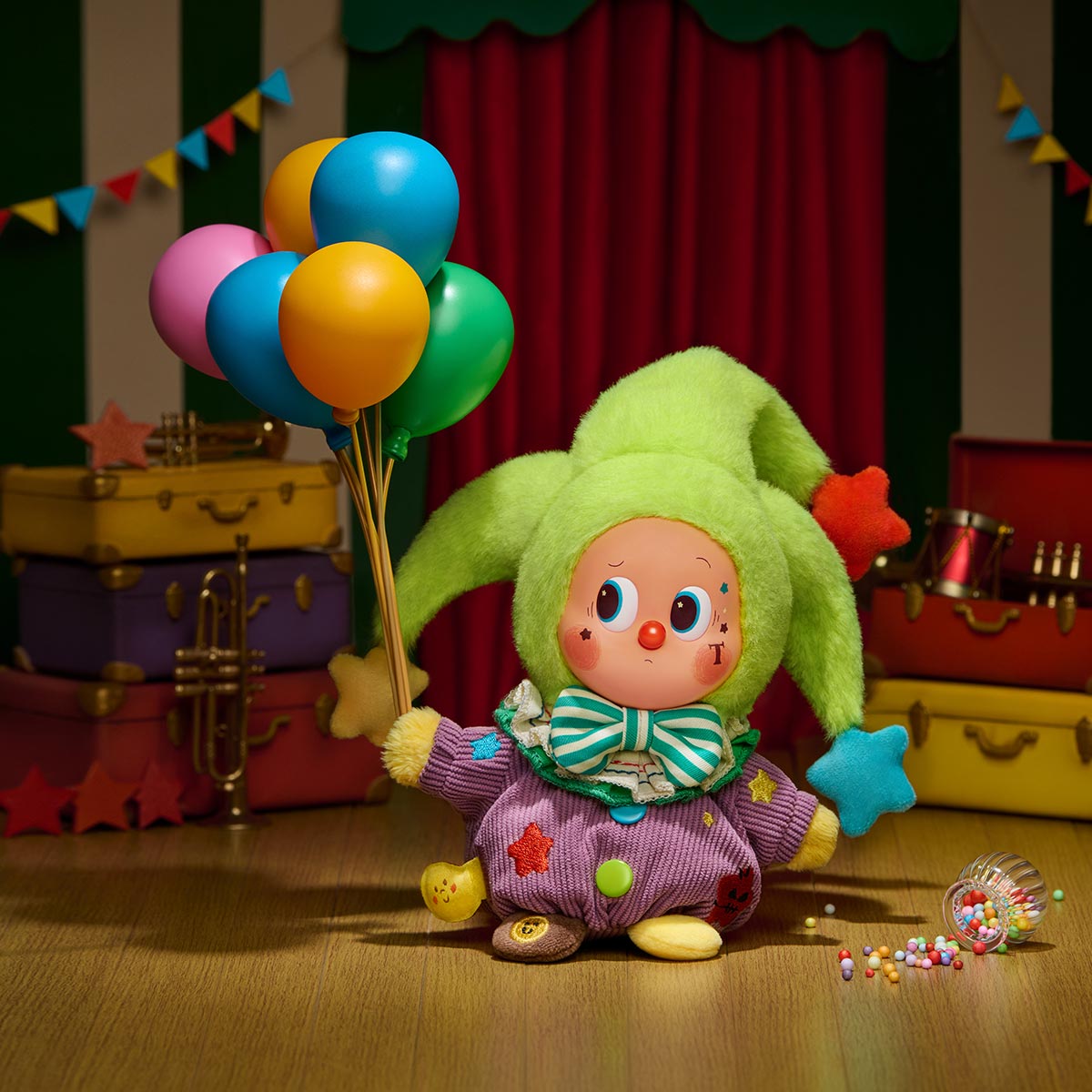 POPMART WHY SO SERIOUS Series Vinyl Plush Pendant Blind Box - Designer Toy