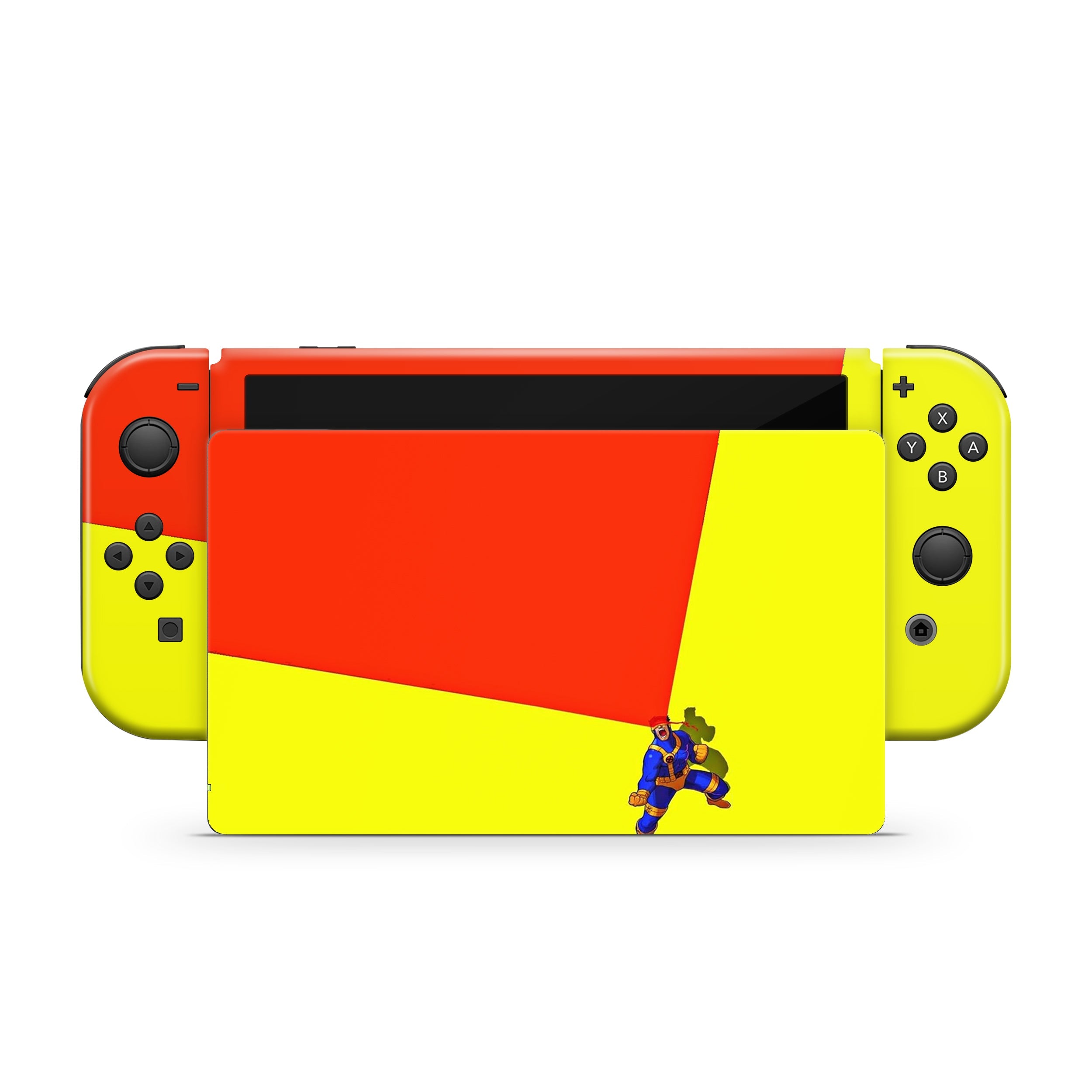 Optical Blast Nintendo Switch OLED Skin