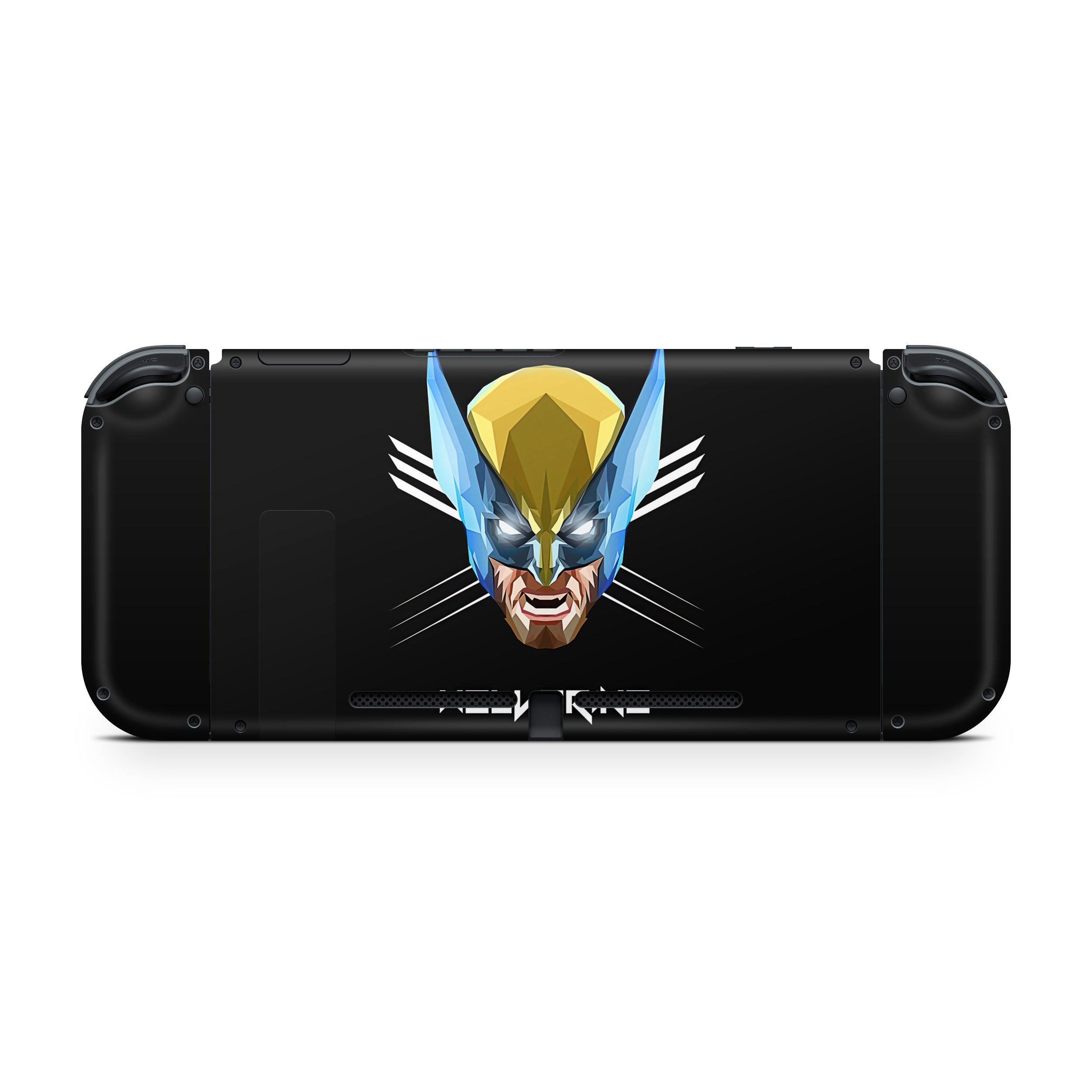 Metallic Claws Nintendo Switch OLED Skin