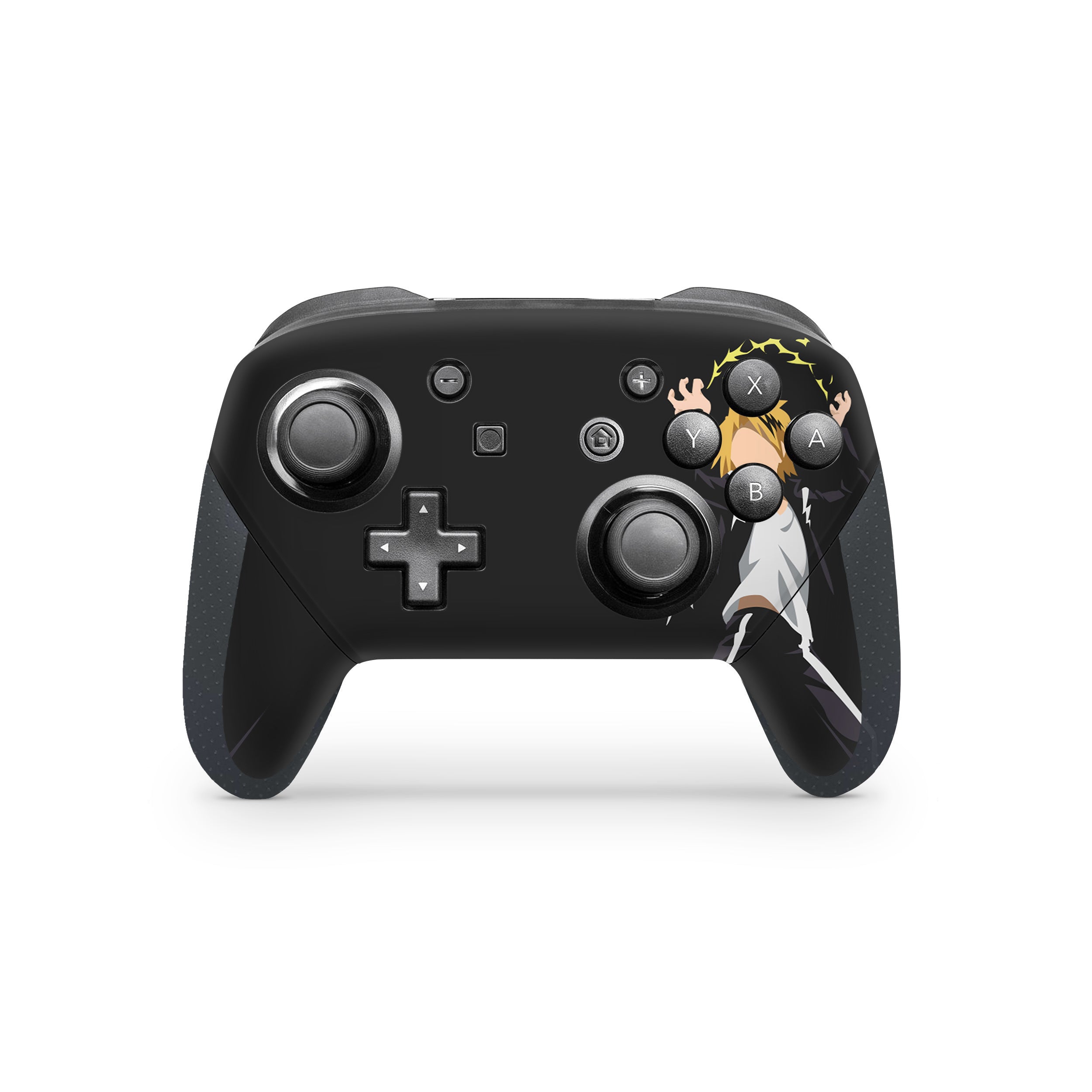 Electric Hero Nintendo Switch Pro Controller Skin