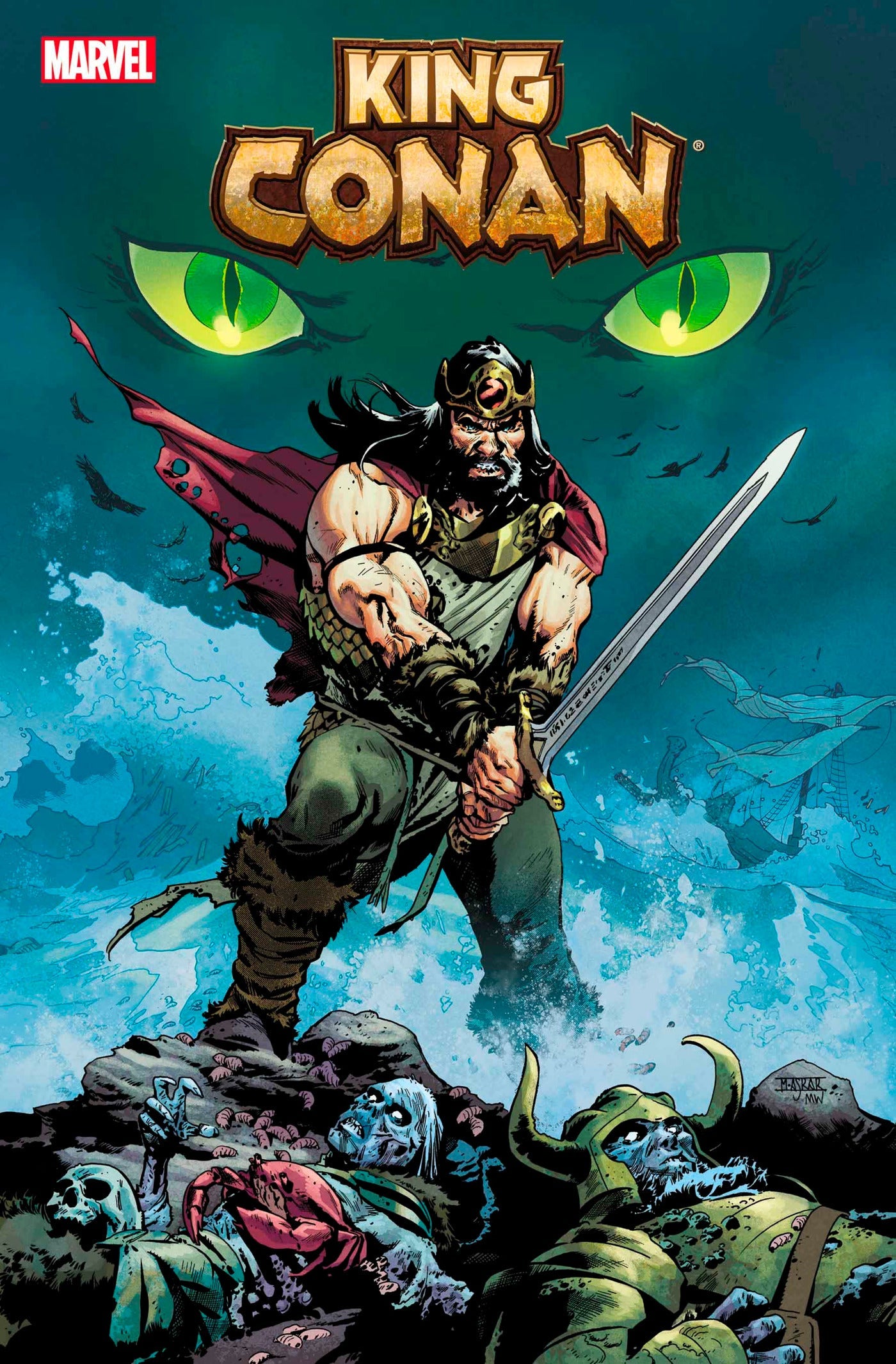 King Conan #1 (Of 6) Mahmud Asrar Jason Aaron (12/15/2021) Marvel