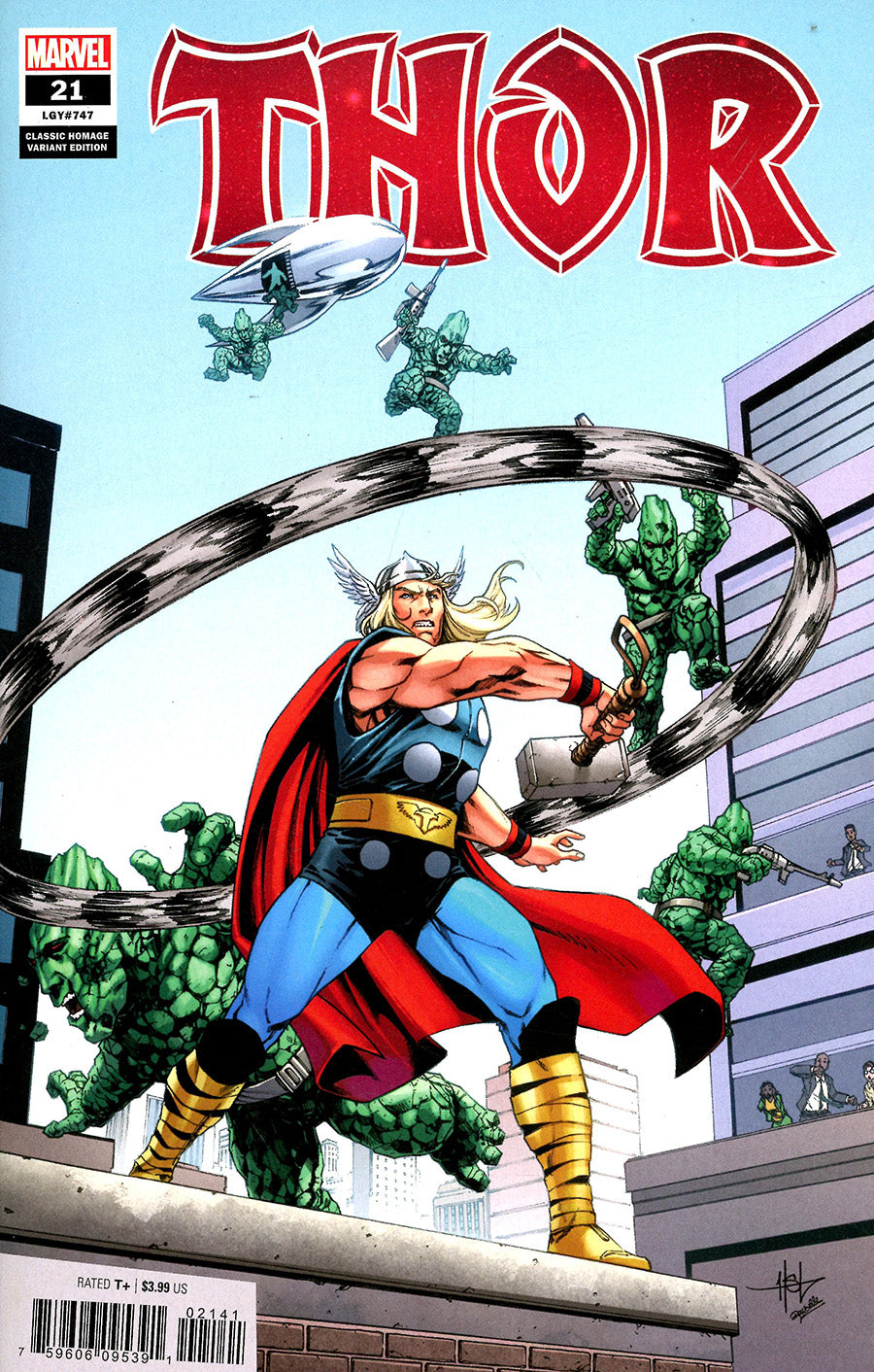 THOR #21 CREEES LEE CLASSIC HOMAGE VARIANT (01/12/2022)