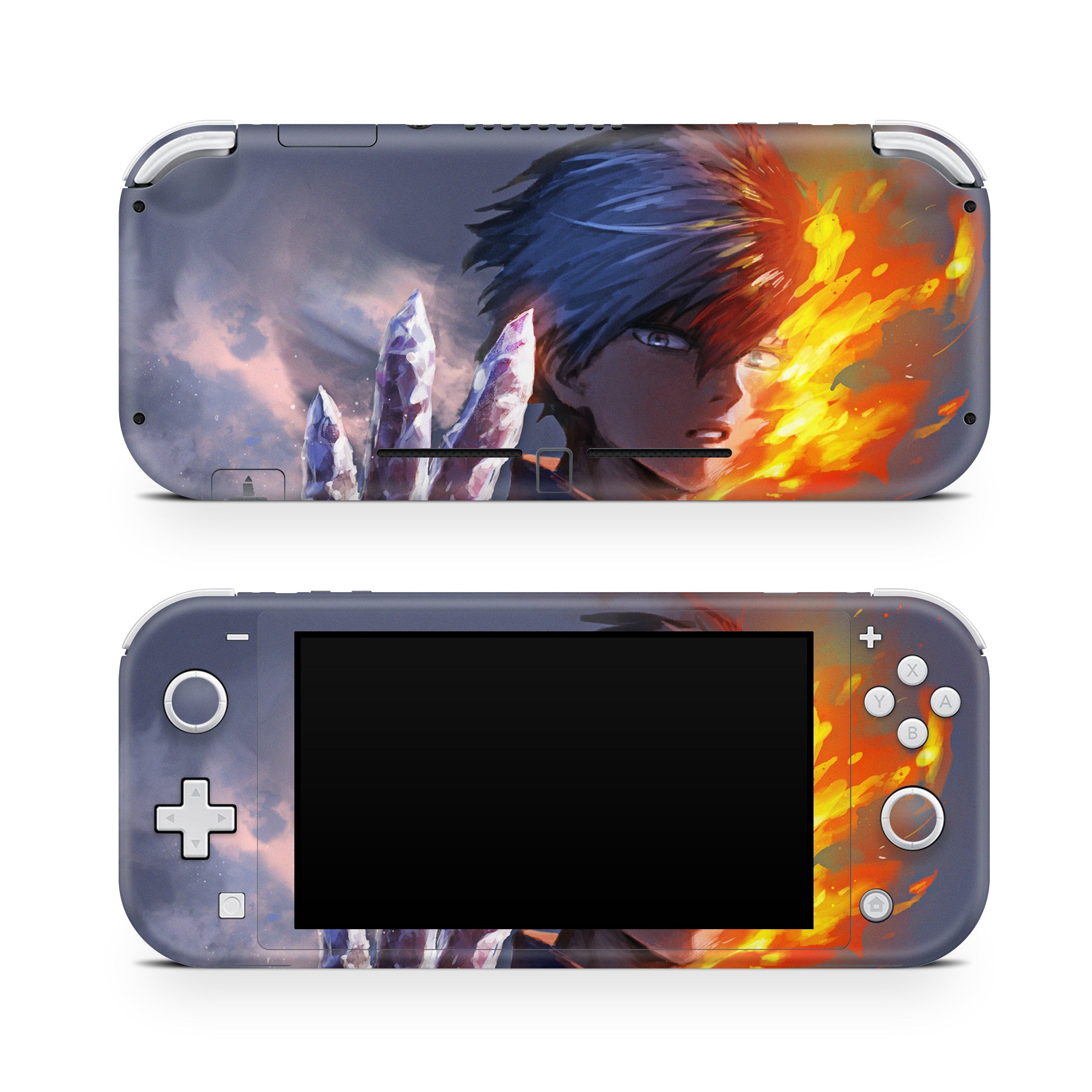 Frozen Inferno Nintendo Switch Lite Skin