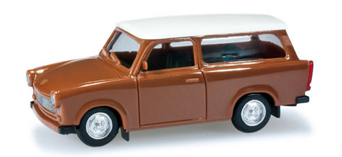 Herpa 20770 HO Scale Trabant 601 Station Wagon - Assembled -- Various Assorted Colors