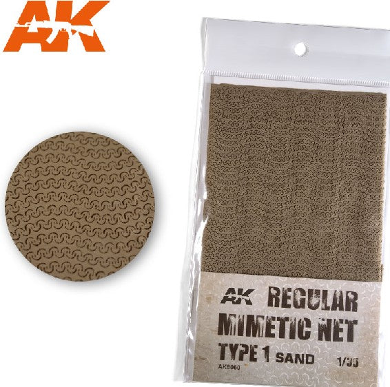AK Interactive 8060 Camouflage Net Type 1 Sand