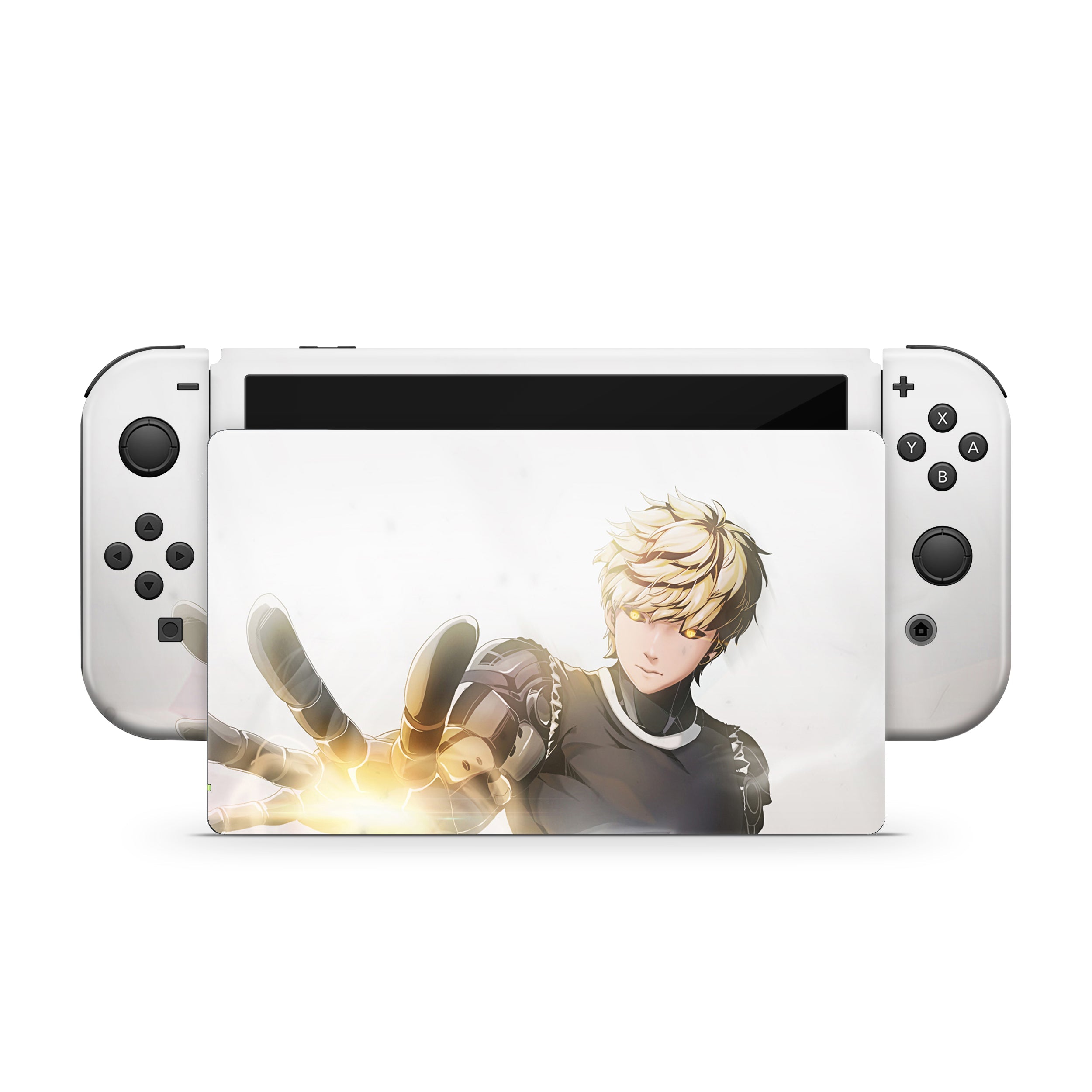 Cybernetic Warrior Nintendo Switch OLED Skin