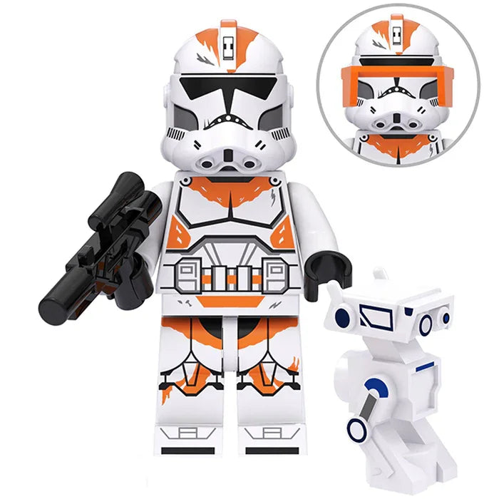 212th Attack battalion Clone trooper Star Wars Lego Minifigures Custom Toys