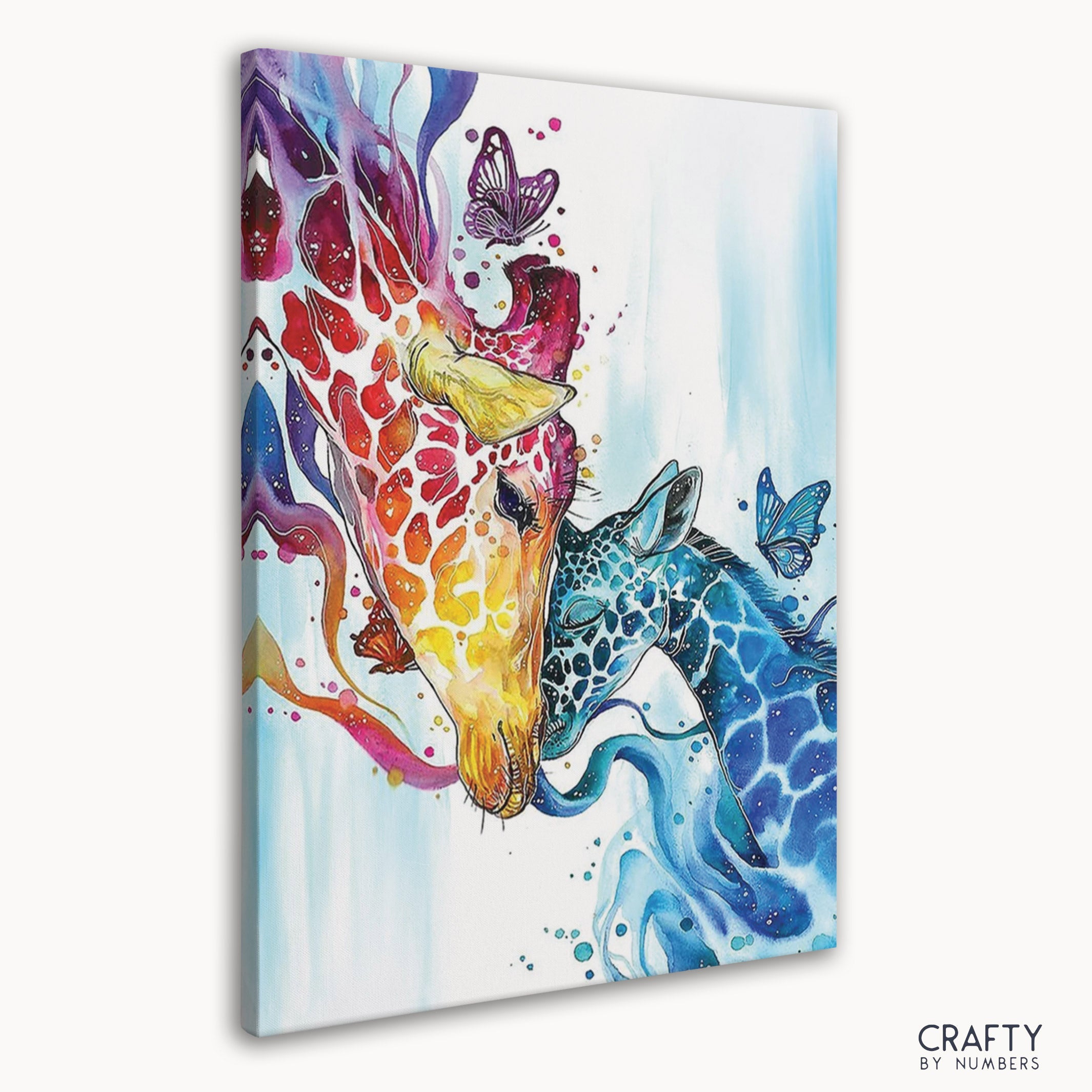 Giraffe Mother's Love