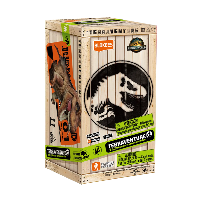Jurassic World Terraventure TS 01 Dinosaur Capture Operation [Single Blind Box] | Blokees