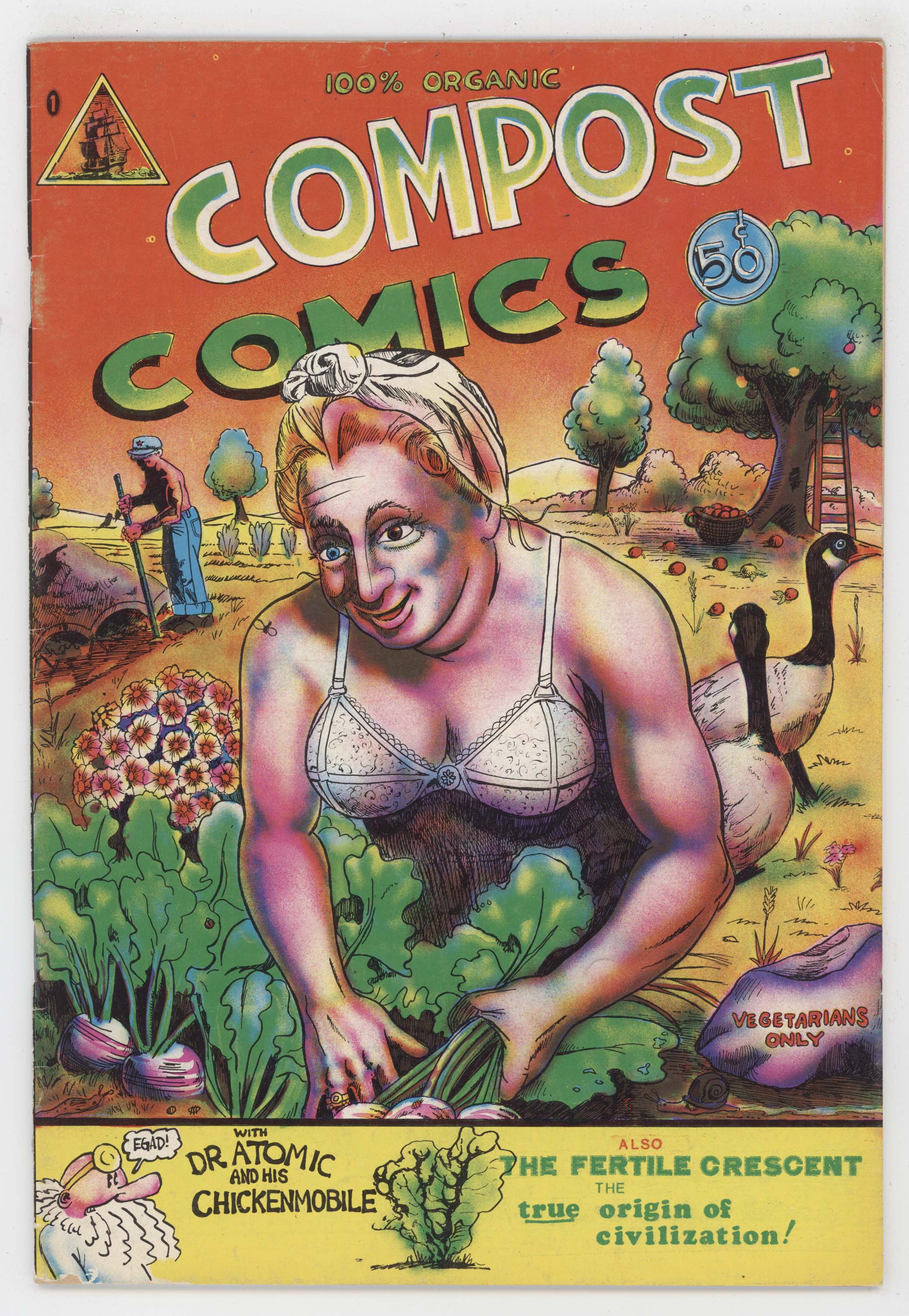 Compost Comics 1 The Artists 1973 FN Dr Atomic Larry Todd George Metzer