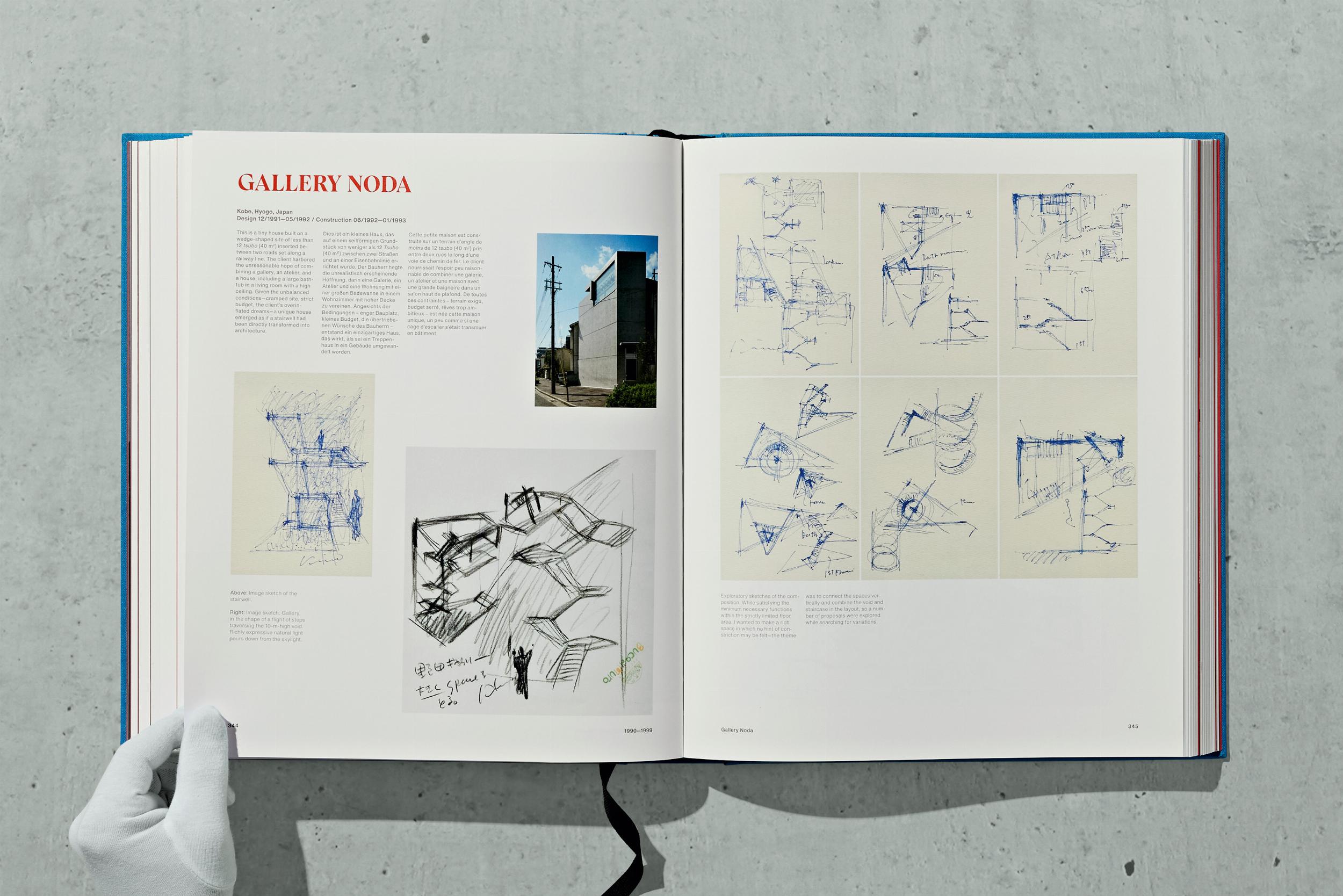 Tadao Ando. Sketches, Drawings, and Architecture (German, French, English)