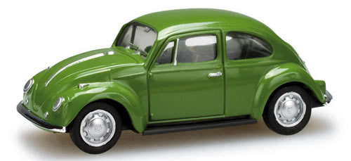 Herpa 22361 HO Scale Volkswagen Old Beetle - Assembled -- Various Standard Colors