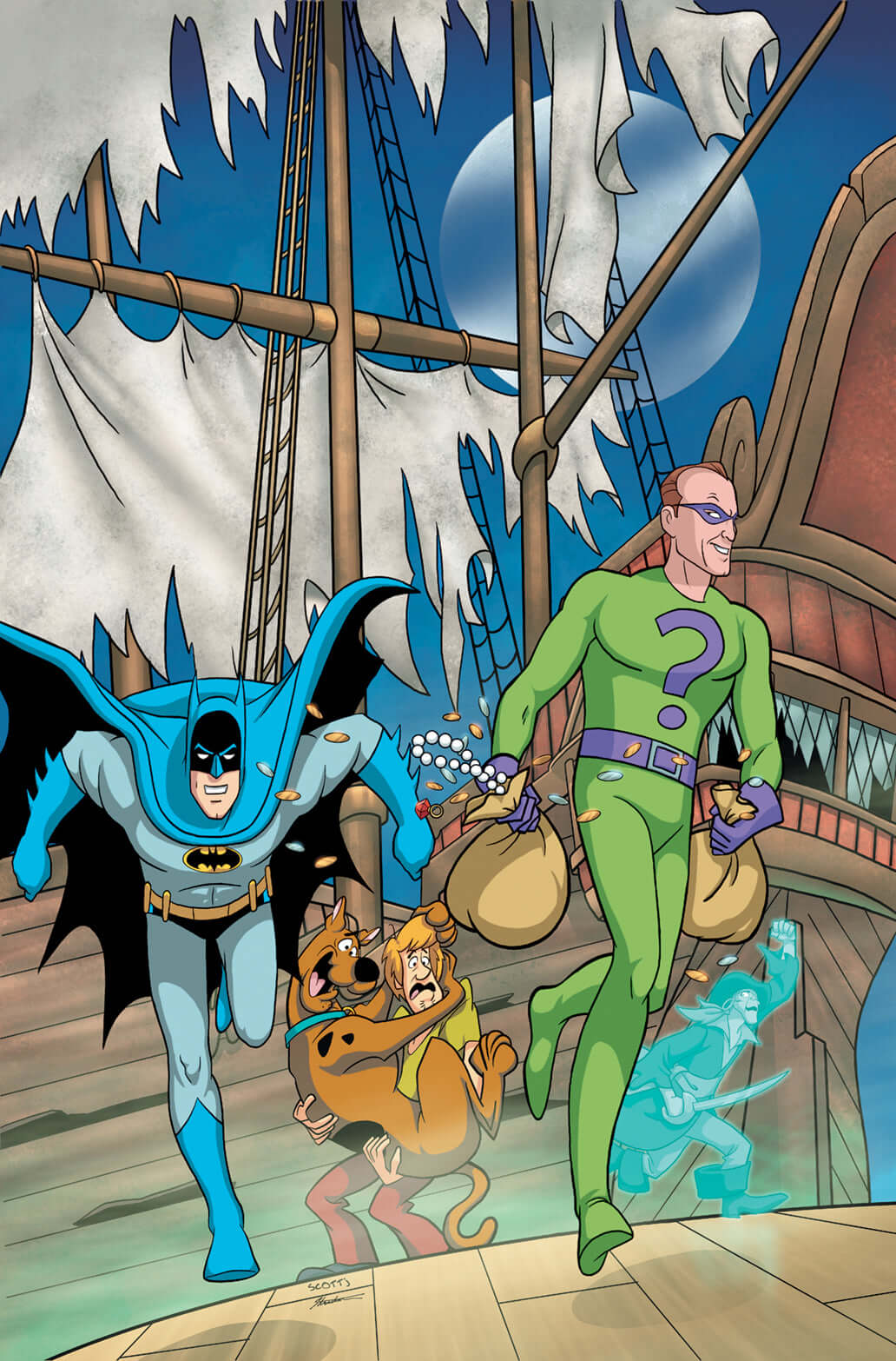 Batman & Scooby-Doo Mysteries #9 (Of 12) Scott Jeralds Sholly Fisch (12/14/2021) Dc