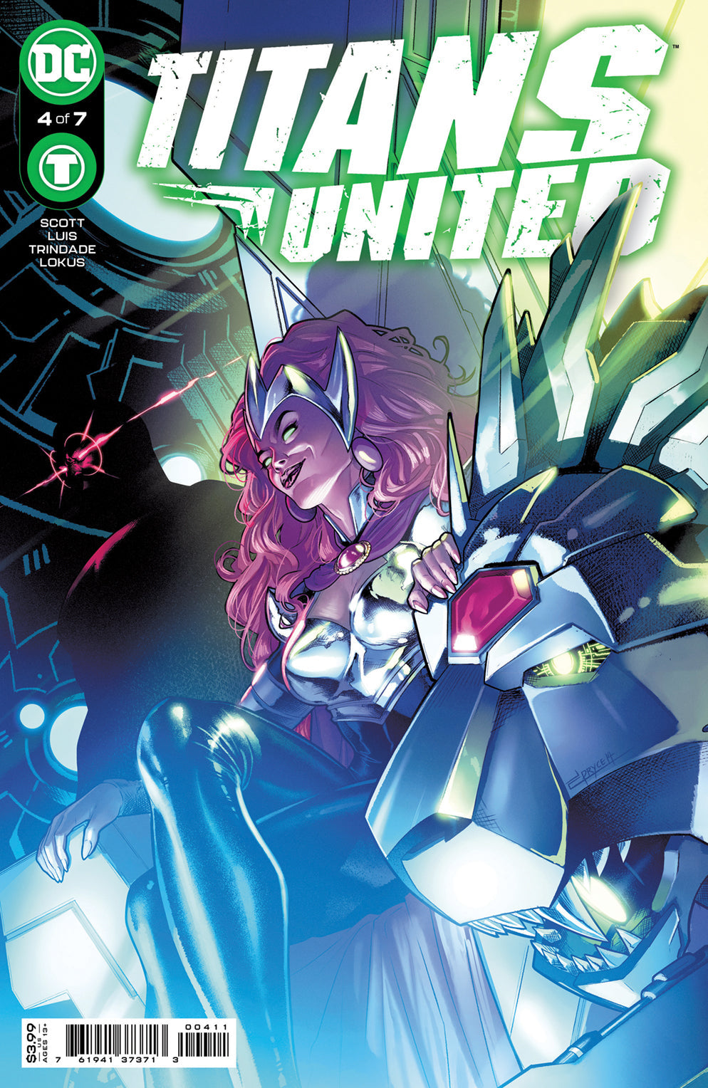 Titans United #4 (Of 7) A Jamal Campbell Cavan Scott (12/14/2021) Dc