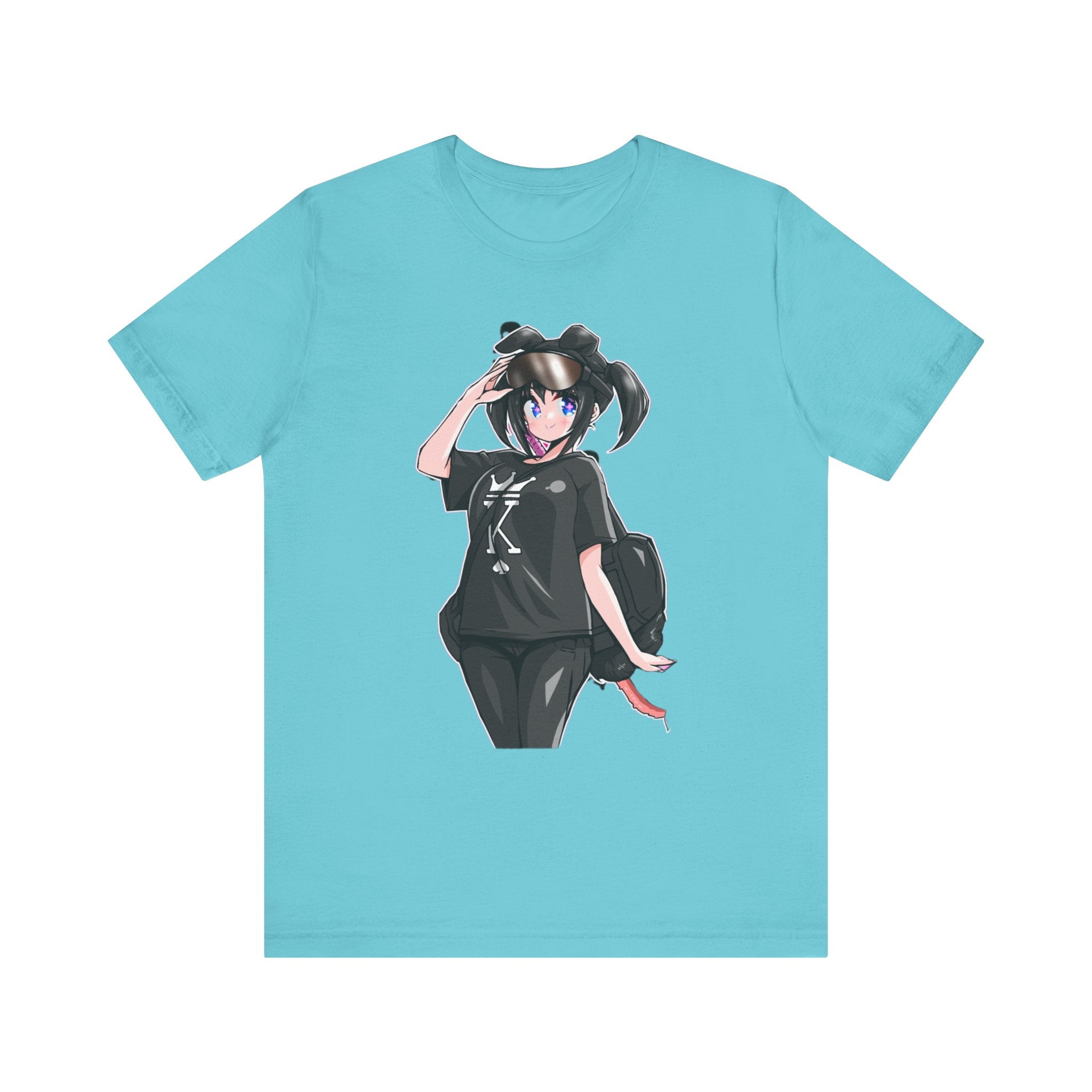 Lewd Anime-Themed Unisex Tee for Fans, Cute Graphic T-Shirt, Comfortable Everyday Wear, Perfect Gift for Anime Lovers, Stylish Casual Top