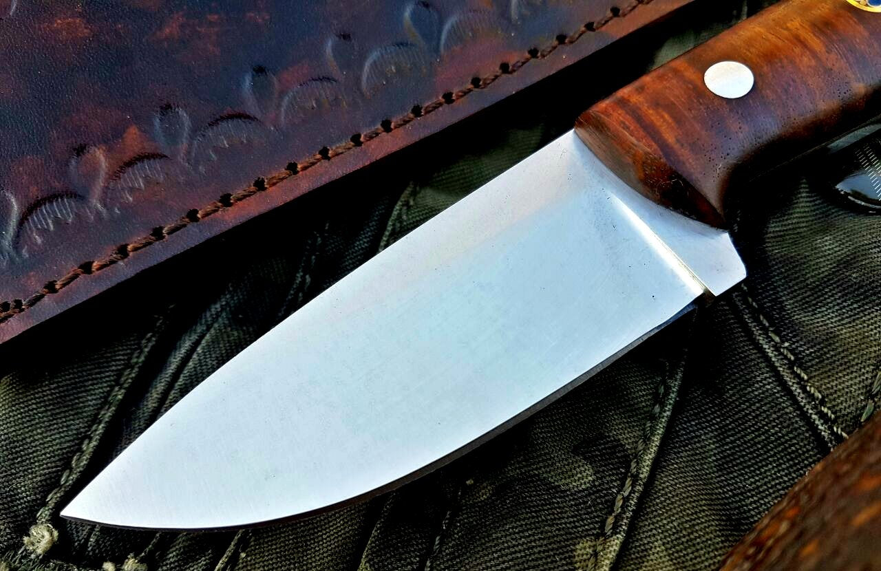 Custom Handmade D2 Tool Steel Skinning Knife