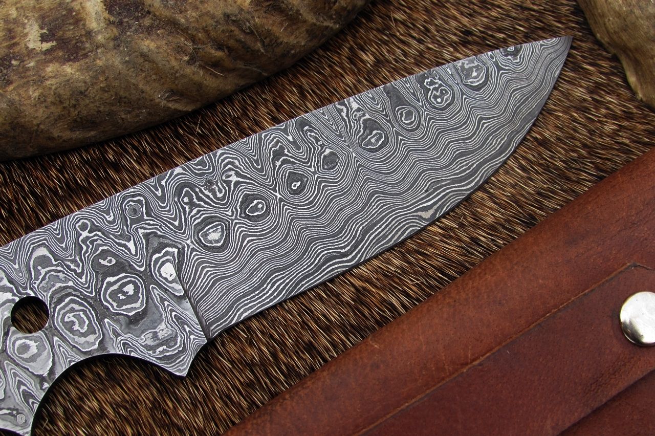 Damascus Blank Blade