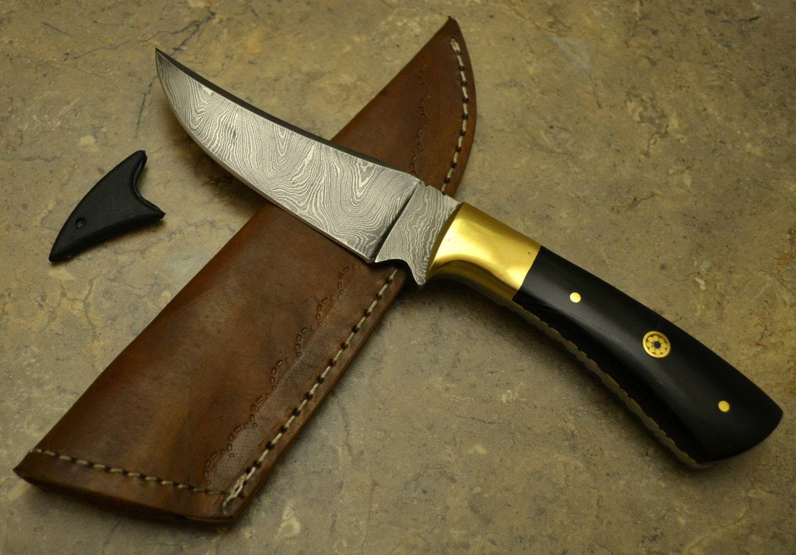 Hand Made Damascus Skinning Knife