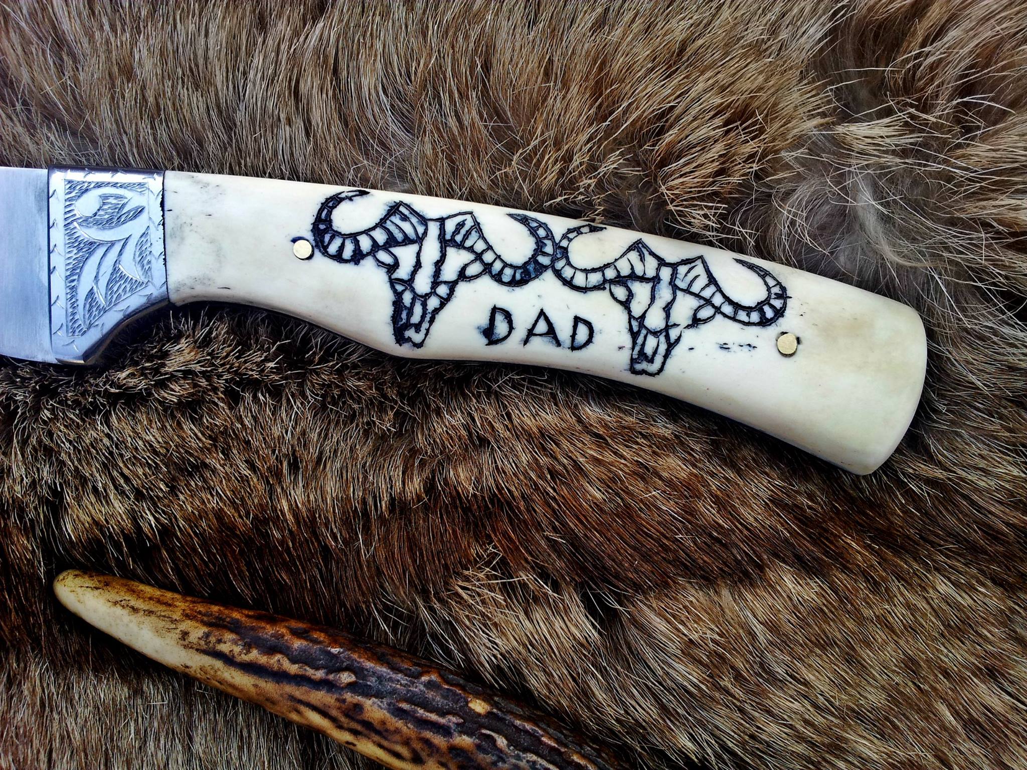 Handmade D2 Steel Fish Cleaning Knife – 12 Inch Fillet & Boning Blade