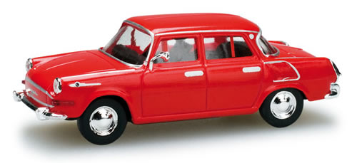 Herpa 24716 HO Scale Automobile Skoda 1000MB -- Standard Colors (Various)