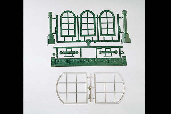 PIKO 62807 G Scale Components Arch-Top Windows