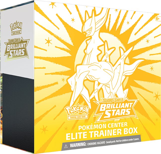 Brilliant Stars Pokemon Center Elite Trainer Box (Exclusive) [SWSH09 - 000]