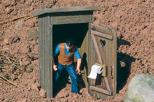 PIKO 62246 G Scale Outhouse Kit