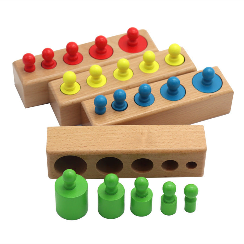 Montessori Wooden Educational Toy – Early Learning Building Blocks for Kids