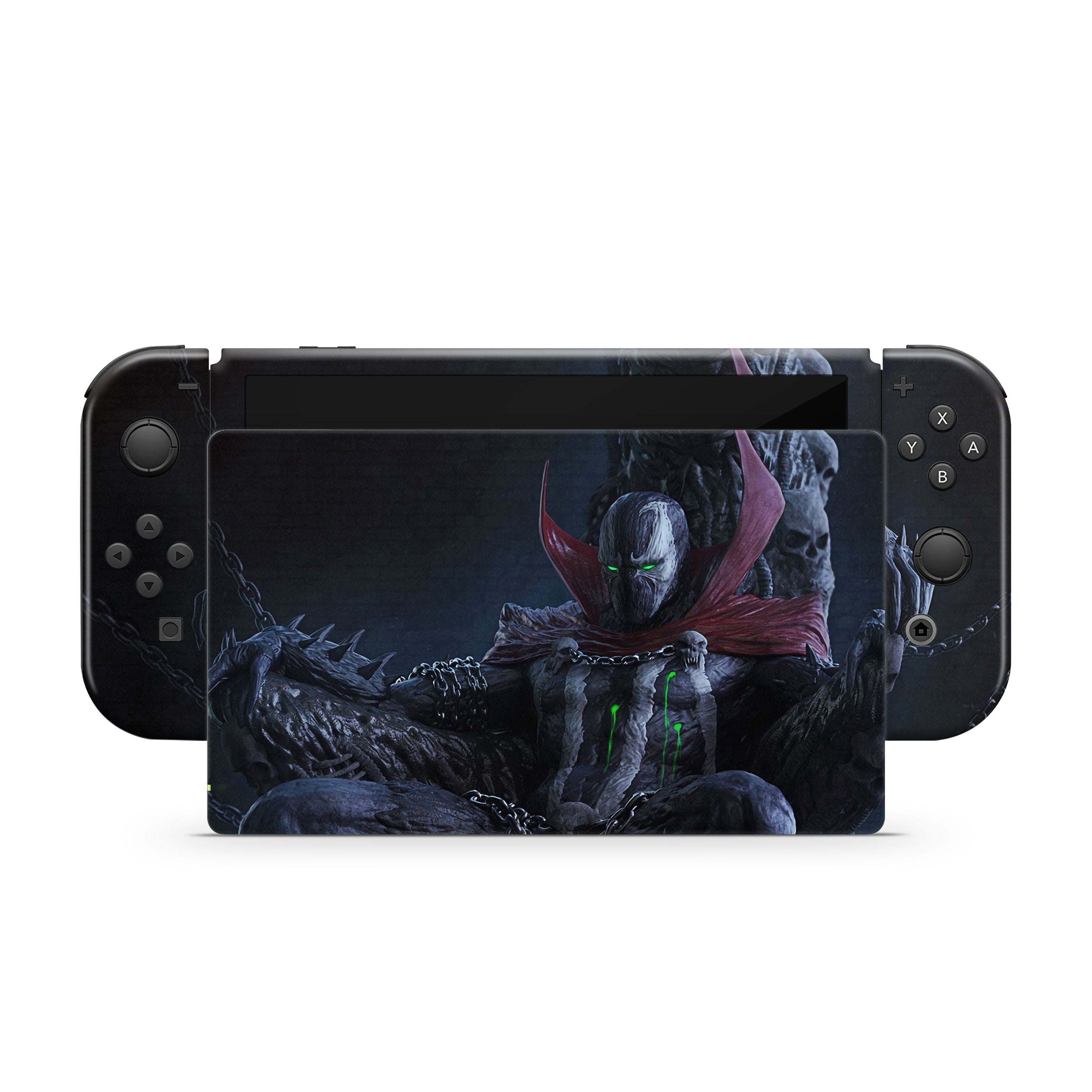 Infernal Hellspawn Nintendo Switch OLED Skin