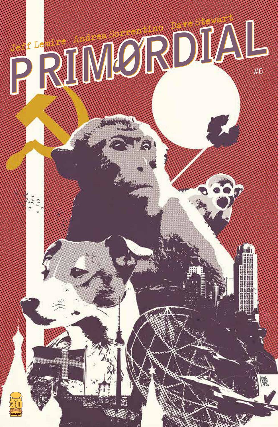 Primordial #6 (Of 6) A Andrea Sorrentino Jeff Lemire (Mr) (02/16/2022) Image