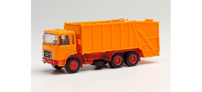 Herpa 13833 1/87 Scale Roman Diesel Garbage Truck Minikit Municipal High Quality